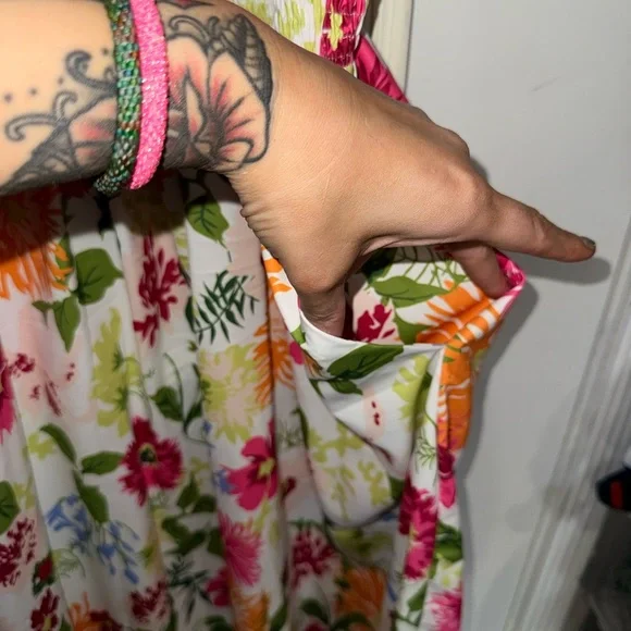 BloomChic Multicolor Floral Dress - Picture 2 of 3